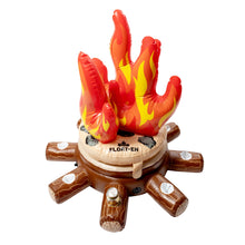 Campfire firepit inflatable floating beverage cooler