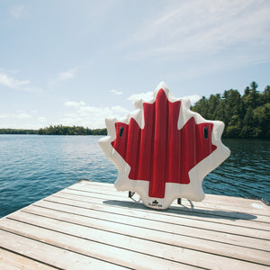 Canadian Maple Leaf Inflatable Pool Float - Float-Eh