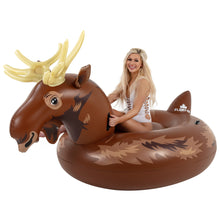 Ride-on Adult Sized Moose Inflatable Pool and Lake Floaty - Float-Eh