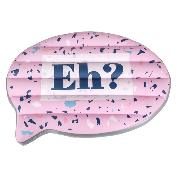 Sorry, Eh? - Fun Speech Bubble Swimming Inflatable Pool and Lake Float