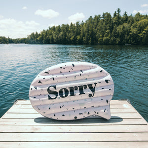 Canadian Hilarious Sorry Pool and Lake Inflatable Float - Float-Eh