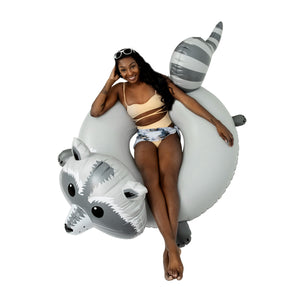 Inflatable Raccoon Pool and Lake Float